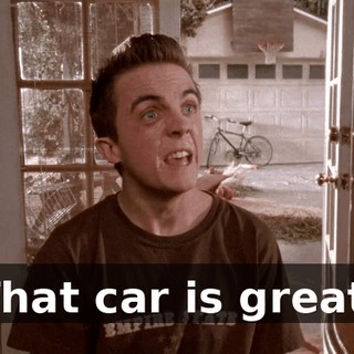 That car is great.