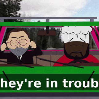 T-they're in trouble!
