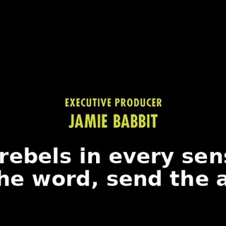 ♪ We rebels in every sense of the word, send the alert ♪