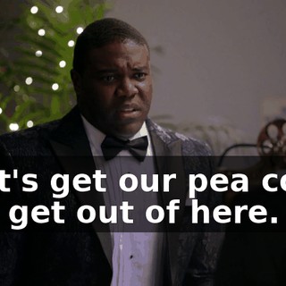 - Let's get our pea coats and get out of here.