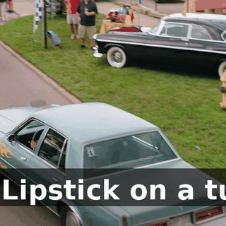 - * Lipstick on a turd