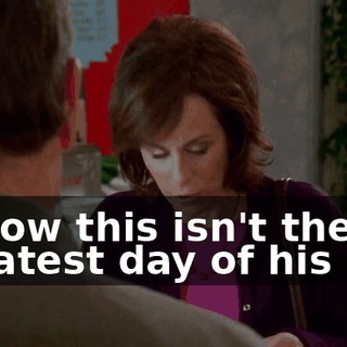 I know this isn't the greatest day of his life,