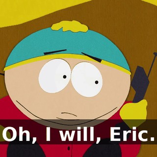 Oh, I will, Eric.