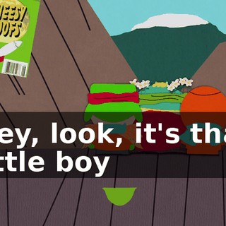 Hey, look, it's that little boy