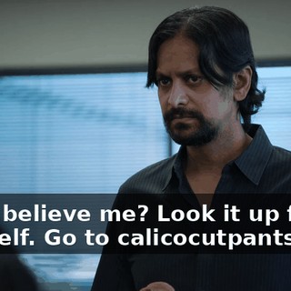 Don't believe me? Look it up for yourself. Go to calicocutpants.com.