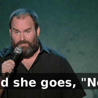And she goes, "No."