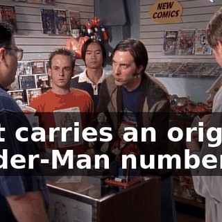 that carries an original Spider-Man number 14