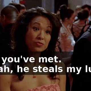 - So you've met. - Yeah, he steals my lunch