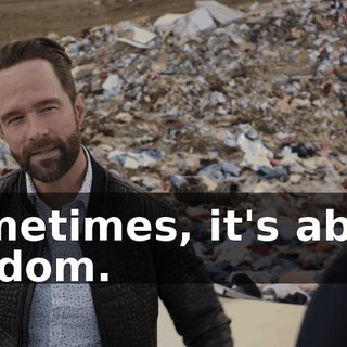 Sometimes, it's about wisdom.