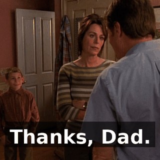 Thanks, Dad.