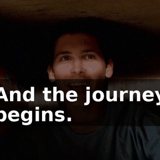 And the journey begins.