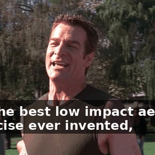 It's the best low impact aerobic exercise ever invented,