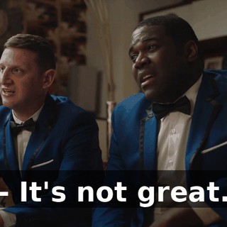 - It's not great.