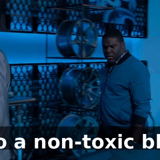 into a non-toxic blob.