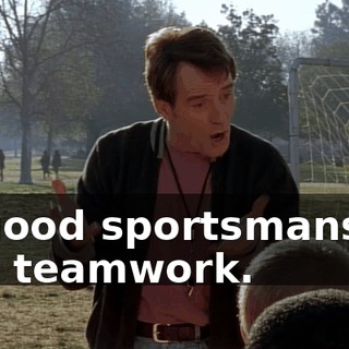 of good sportsmanship and teamwork.