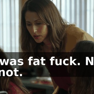 He was fat fuck. Now, he not.