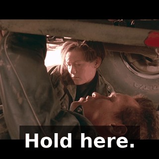 Hold here.