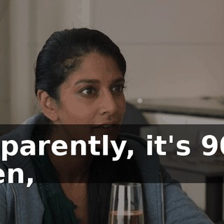 Apparently, it's 90% men,