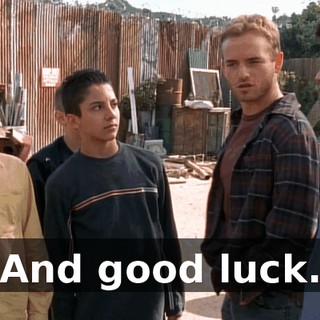 And good luck.