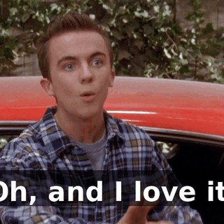 Oh, and I love it.