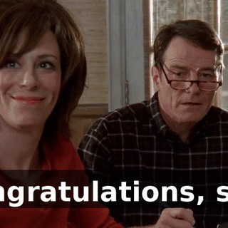 Congratulations, son.
