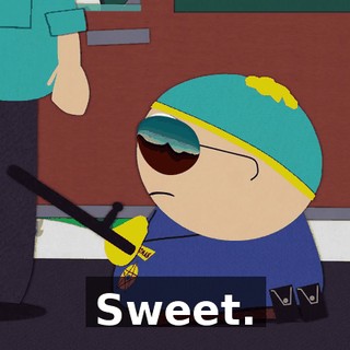 Sweet.
