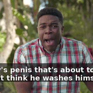 A guy's penis that's about to pop. I don't think he washes himself.