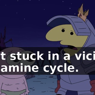 I got stuck in a vicious dopamine cycle.