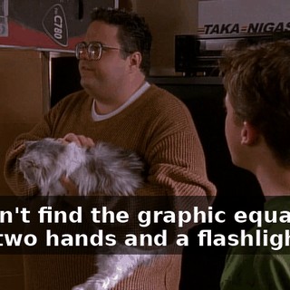 couldn't find the graphic equalizers with two hands and a flashlight.