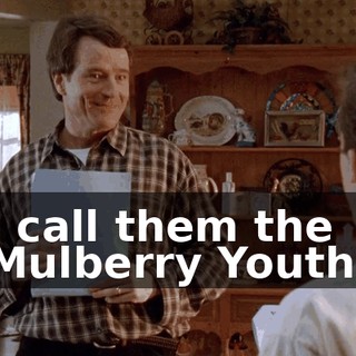 I call them the Mulberry Youth.