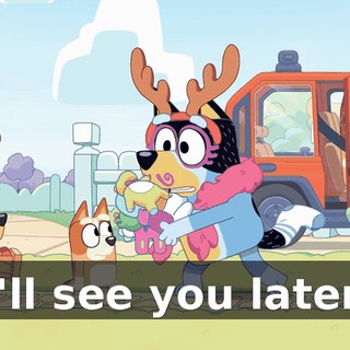 I'll see you later.