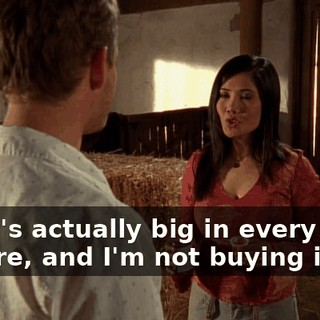 No, it's actually big in every culture, and I'm not buying into it
