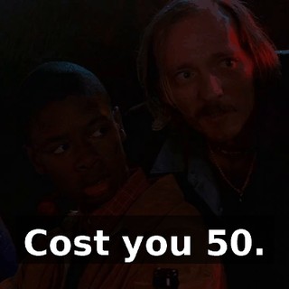 Cost you 50.