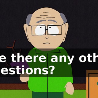 Are there any other questions?