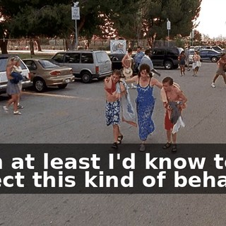 Then at least I'd know to expect this kind of behavior.