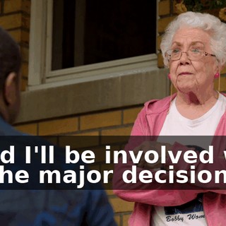 - And I'll be involved with all the major decisions?