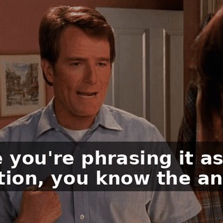 Since you're phrasing it as a question, you know the answer.