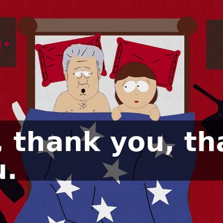 Oh, thank you, thank you.