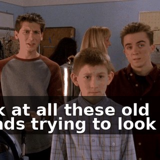 Look at all these old broads trying to look hot.