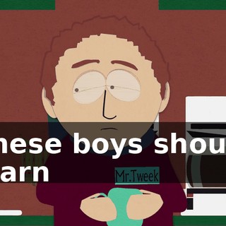 These boys should learn