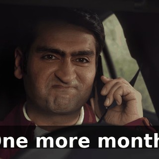One more month.
