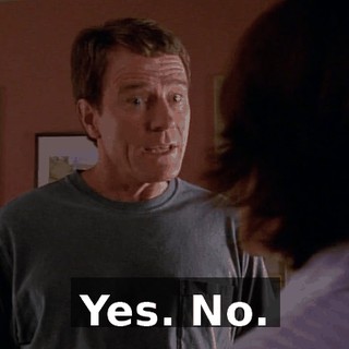 Yes. No.