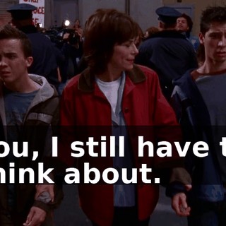 You, I still have to think about.