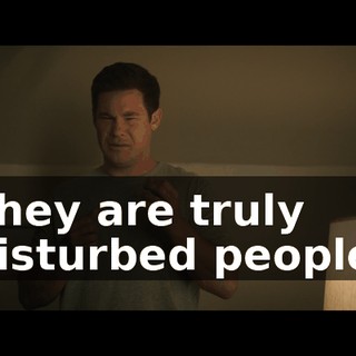 They are truly disturbed people.