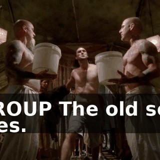 GROUP The old self dies.