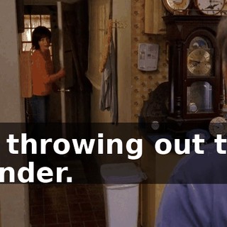 I'm throwing out that blender.