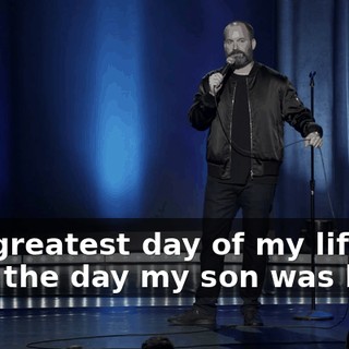 The greatest day of my life, up until the day my son was born,