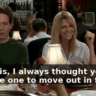Dennis, I always thought you'd be the one to move out in front.