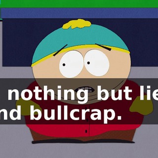 is nothing but lies and bullcrap.