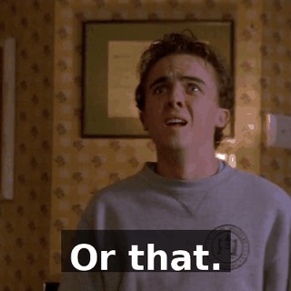Or that.